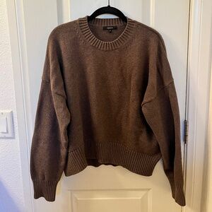 Quince Boyfriend Crew Sweater